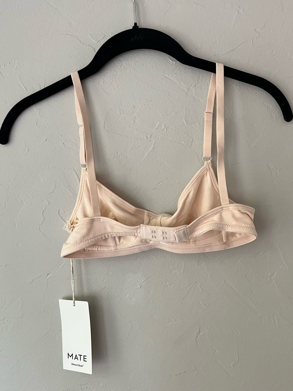 MATE THE LABEL TENCEL COMFORT WIRELESS BRALETTE IN SAND XS - Picture 2 of 5